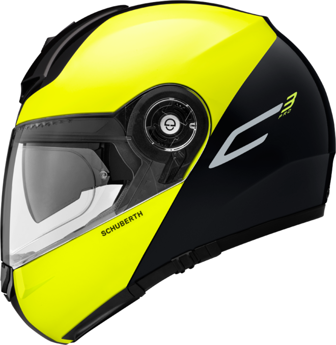 Recensione casco moto modulare SCHUBERTH C4 pro legacy yellow