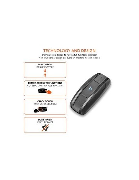interfono moto cellular line shape singolocomunicazione pilota passeggero vendita online Como