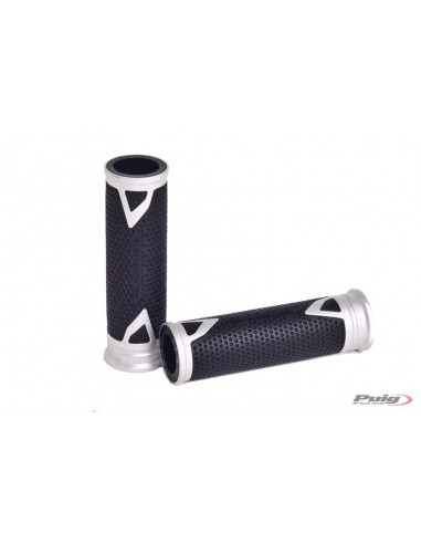 puig manopole modello radikal colore silver - lunghezza 119 mm