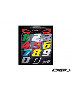 puig adesivo numero 0 colore giallo