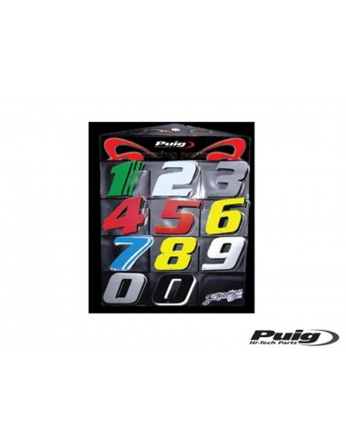puig adesivo numero 1 colore bianco