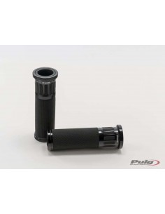 puig manopole modello racing colore nero - lunghezza 123 mm