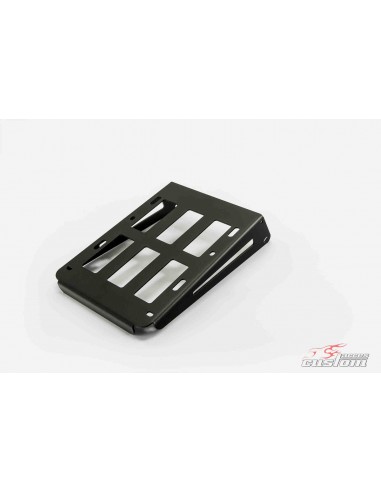 custom acces piastra portapacchi per schienalino sissybar fisso colore nero