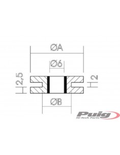 puig silentblock colore nero