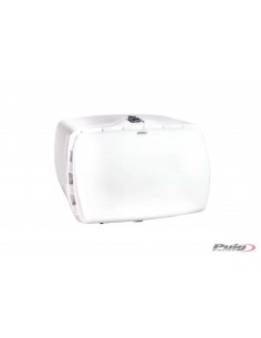 puig bauletto modello maxi box/con lucchetto colore bianco.