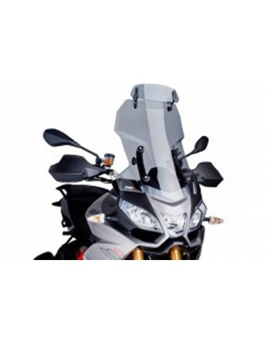 PUIG CUPOLINO TOURING CON VISIERA APRILIA CAPONORD 1200 2014 FUME CHIARO vendita online Como