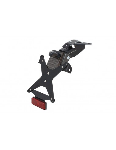 racingbike portatarga regolabile serie evo con kit aprilia rsv4/r/factory/aprc 2011
