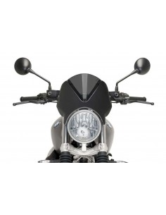 PUIG CUPOLINO RETRO BMW R NINE T SCRAMBLER 2017 FUME SCURO-CARBON vendita online Como