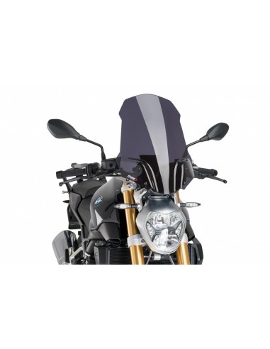 PUIG CUPOLINO NAKED N.G. TOURING-NO SUPP.ORIG. BMW R1200R 2017 FUME SCURO vendita online Como
