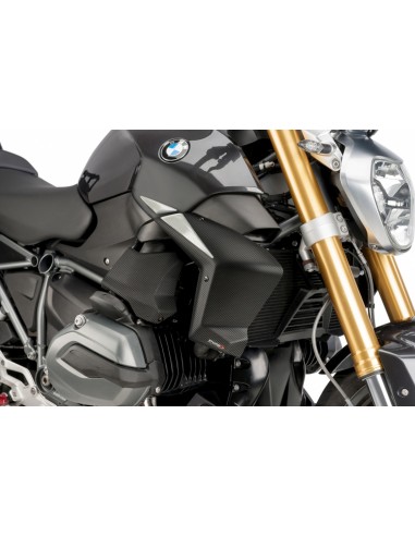 PUIG PANNELLI LATERALI RADIATORE BMW R1200 R 2016 CARBON LOOK vendita online Como