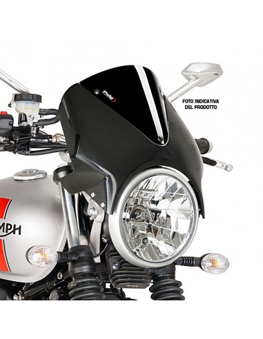 PUIG CUPOLINO UNIV. MOD. VISION YAMAHA XJR1300 2009 CARBON-NERO vendita online Como