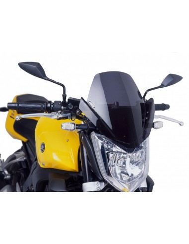 PUIG CUPOLINO NAKED N.G. SPORT YAMAHA FZ1 2008 FUME SCURO vendita online Como