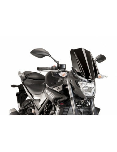 PUIG CUPOLINO NAKED N.G. TOURING YAMAHA MT-03 2017 NERO vendita online Como