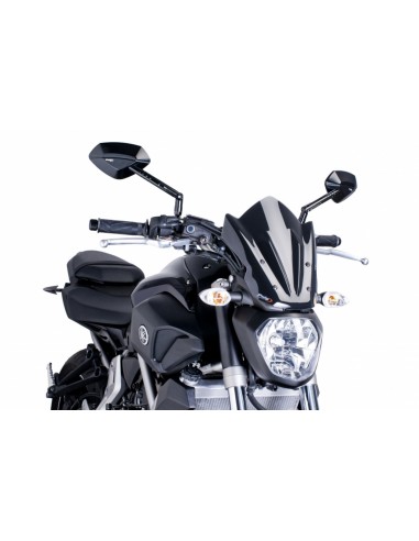 PUIG CUPOLINO NAKED N.G. SPORT YAMAHA MT-07 2017 NERO vendita online Como