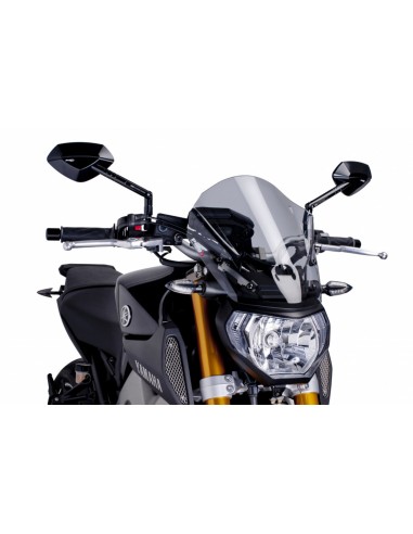 PUIG CUPOLINO NAKED N.G. TOURING YAMAHA MT-09 2014 FUME CHIARO vendita online Como
