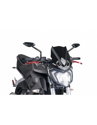 PUIG CUPOLINO NAKED N.G. SPORT YAMAHA MT-125 2015 NERO vendita online Como