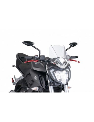 PUIG CUPOLINO NAKED N.G. SPORT YAMAHA MT-125 2015 TRASPARENTE vendita online Como