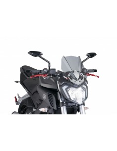 PUIG CUPOLINO NAKED N.G. SPORT YAMAHA MT-125 2017 FUME CHIARO vendita online Como