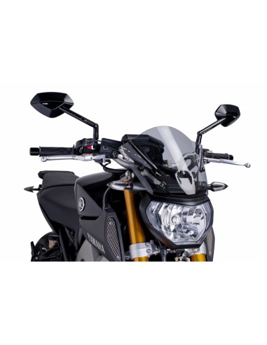 PUIG CUPOLINO NAKED N.G. SPORT YAMAHA MT-09 13-16 FUME CHIARO vendita online Como