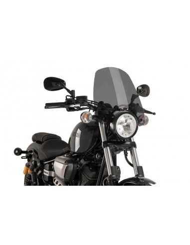 PUIG CUPOLINO NAKED N.G. TOURING YAMAHA XV950/R 2017 FUME SCURO vendita online Como