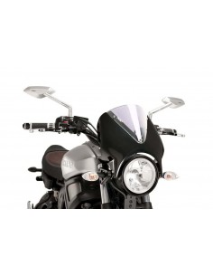 PUIG CUPOLINO RETRO YAMAHA XSR700 16-18 TRASPARENTE-CARBON vendita online Como
