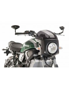 PUIG CUPOLINO SEMICARENATO YAMAHA XSR700 16-18 FUME SCURO-NERO vendita online Como