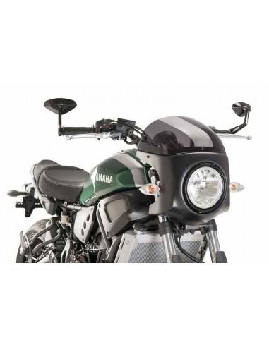 PUIG CUPOLINO SEMICARENATO YAMAHA XSR700 16-18 FUME SCURO-NERO vendita online Como
