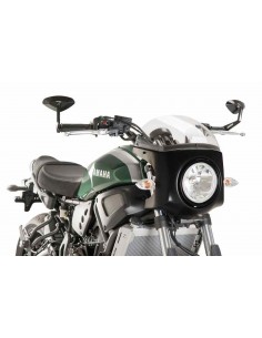 PUIG CUPOLINO SEMICARENATO YAMAHA XSR700 16-18 TRASPARENTE-CARBON vendita online Como