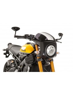 PUIG CUPOLINO SEMICARENATO YAMAHA XSR900 16-18 FUME SCURO-NERO vendita online Como