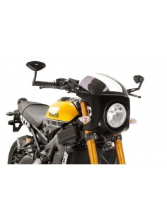 PUIG CUPOLINO SEMICARENATO YAMAHA XSR900 2016 FUME CHIARO-CARBON vendita online Como