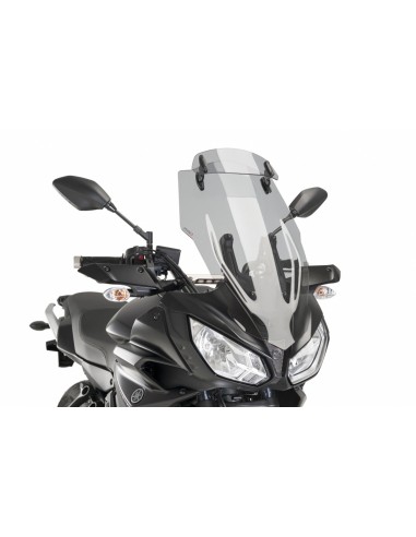 PUIG CUPOLINO TOURING CON VISIERA YAMAHA MT-07 TRACER 16-18 FUME CHIARO vendita online Como