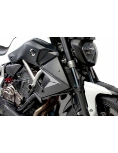 PUIG PANNELLI LATERALI RADIATORE YAMAHA MT-07 2015 NERO OPACO vendita online Como