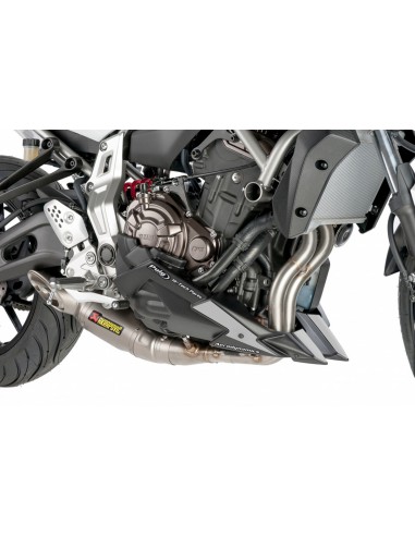 PUIG PUNTALE YAMAHA MT-07-SCARICO ORIGINALE 14-18 NERO OPACO vendita online Como
