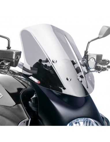 PUIG CUPOLINO NAKED N.G. TOURING DUCATI DIAVEL 2012 FUME CHIARO vendita online Como