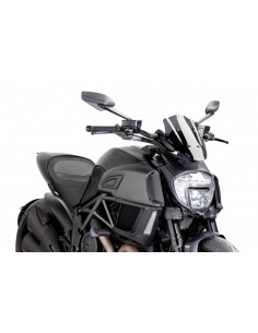 PUIG CUPOLINO NAKED N.G. SPORT DUCATI DIAVEL 2014 FUME SCURO vendita online Como