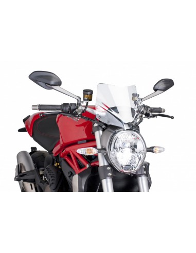 PUIG CUPOLINO NAKED N.G. SPORT DUCATI MONSTER 1200/S 2014 TRASPARENTE vendita online Como