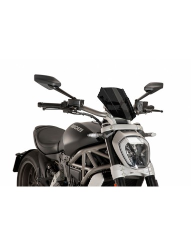 PUIG CUPOLINO NAKED N.G. SPORT DUCATI X DIAVEL S 2016 FUME SCURO vendita online Como