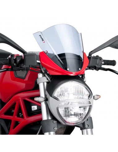 PUIG CUPOLINO RACING DUCATI MONSTER 696 2013 FUME CHIARO vendita online Como