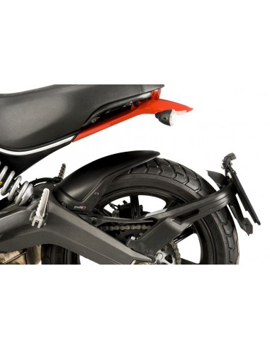 PUIG PARAFANGO POSTERIORE DUCATI SCRAMBLER ICON/CLASSIC/FULL THROTTLE 15-18 NERO OPACO vendita online Como