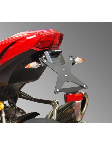 racingbike portatarga regolabile serie evo con kit ducati streetfighter 1100/s 2012 (attenzione prezzo netto prodotto in offerta