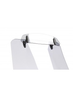 puig deflettore fissaggio attraverso clip-on colore trasparente
