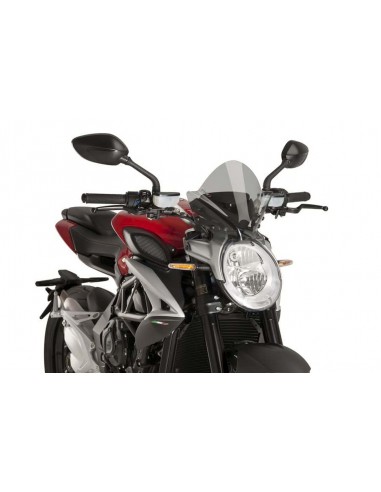 PUIG CUPOLINO NAKED N.G. SPORT MV AGUSTA BRUTALE 800 16-18 FUME CHIARO vendita online Como