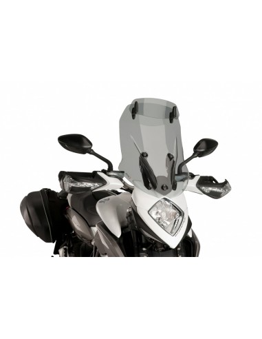 PUIG CUPOLINO TOURING CON VISIERA MV AGUSTA STRADALE 800 2016 FUME CHIARO vendita online Como
