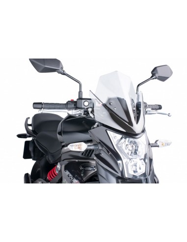 PUIG CUPOLINO NAKED N.G. SPORT KAWASAKI ER-6N 2013 TRASPARENTE vendita online Como