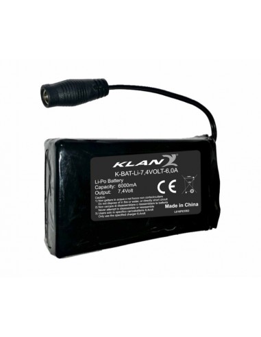 accessori moto KLAN kit batteria+carica 7-4v-6a vendita online Como