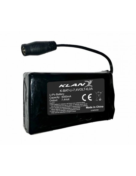 accessori moto KLAN kit batteria+carica 7-4v-6a vendita online Como