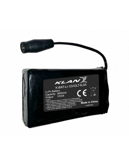 accessori moto KLAN kit batteria+carica 12v-6a vendita online Como