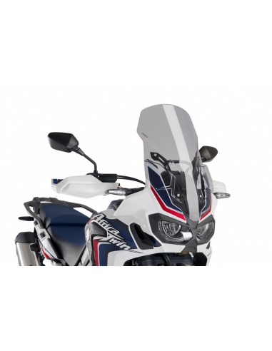 PUIG CUPOLINO TOURING HONDA CRF1000L AFRICA TWIN 2017 FUME CHIARO vendita online Como