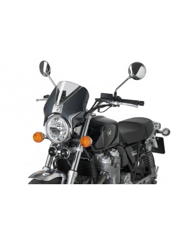 PUIG CUPOLINO RETRO HONDA CB1100RS/EX 17-18 TRASPARENTE-CARBON vendita online Como