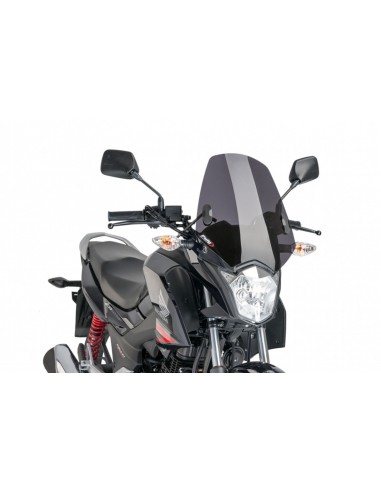 PUIG CUPOLINO NAKED N.G. SPORT HONDA CB125F 2017 FUME SCURO vendita online Como